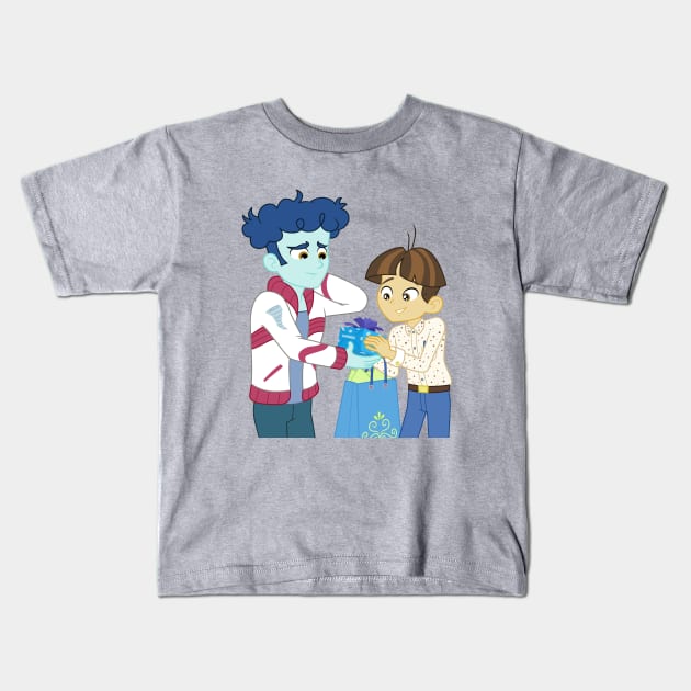 Wizwinds gift 9 Kids T-Shirt by CloudyGlow